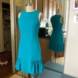 MICHAEL KORS Teal  dress size 2